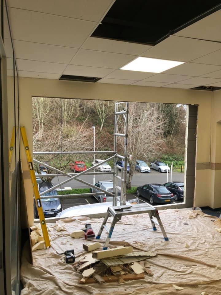 Structural Opening Window Dover Innovation Centre | Wall Cut-Out & Glazing | NZR